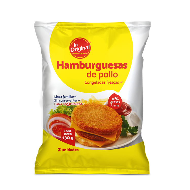 Hamburguesas de pollo