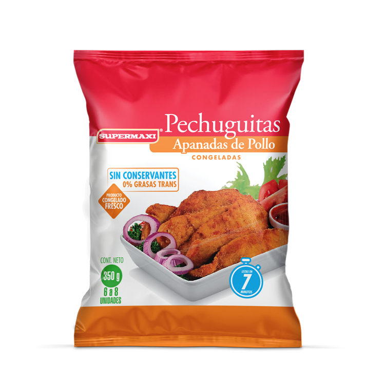 Pechuga apanada de pollo