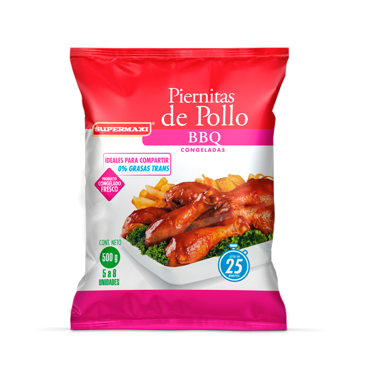 Piernitas de Pollo BBQ